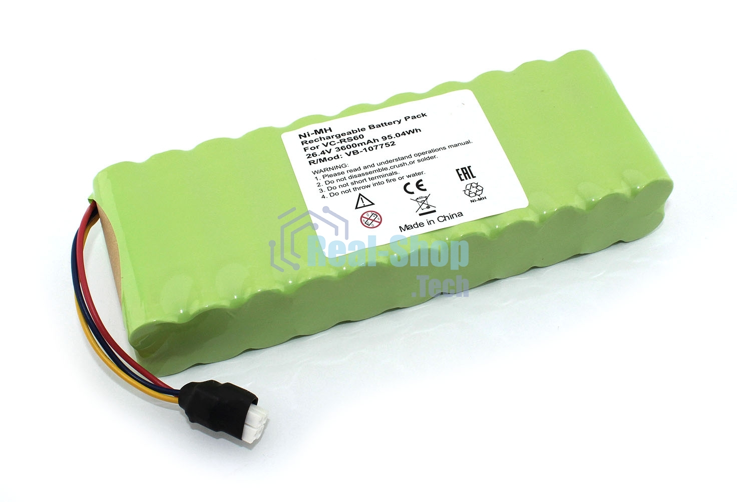 Аккумулятор для SAMSUNG VC-RS60, VC-RS60H, VC-RS62 DJ96-0079A 26,4V 3600mAh