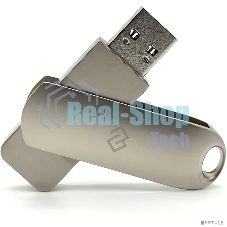 Флешка USB Digma DRIVE3 (DGFUM128A30SR), 128Gb, USB 3.0, R/W 70/30, серебристый