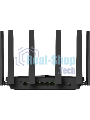 Маршрутизатор Cudy APP BE6500 2.5G Dual Band Wi-Fi 7 Mesh Router, Chipset Broadcom, 802.11be/ax/ac/a/b/g/n, 5764Mbps at 5GHz + 688Mbps at 2.4GHz, 1 x 2.5Gbps WAN Port, 4 x 10/100/1000Mbps Ports, 6 x 5dBi fixed antennas, WiFi router/AP/Repeater/WISP Mode, PPTP/L2TP/OpenVPN/WireGuard, MLO, MU-MIMO, Guest network, WPS, DDNS, IPv6, IPTV, WOL, WPA3, TR069/TR098/TR111/TR181