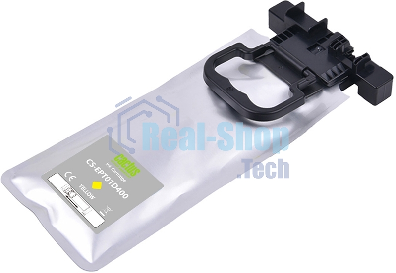 Картридж струйный Cactus CS-EPT01D400 T01D4 желтый (220мл) для Epson WorkForce Pro WF-C529R/C529RDTW/C529RDTW EPP
