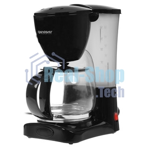 Кофеварка капельного типа Endever Costa-1044, мощность 800 Вт, -стальной/черный, объем 1,5л, LCD дисплей, по 4 шт/уп