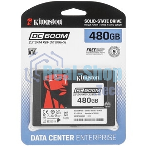 Накопитель SSD Kingston DC600M, 480Gb, SATA III, 2.5