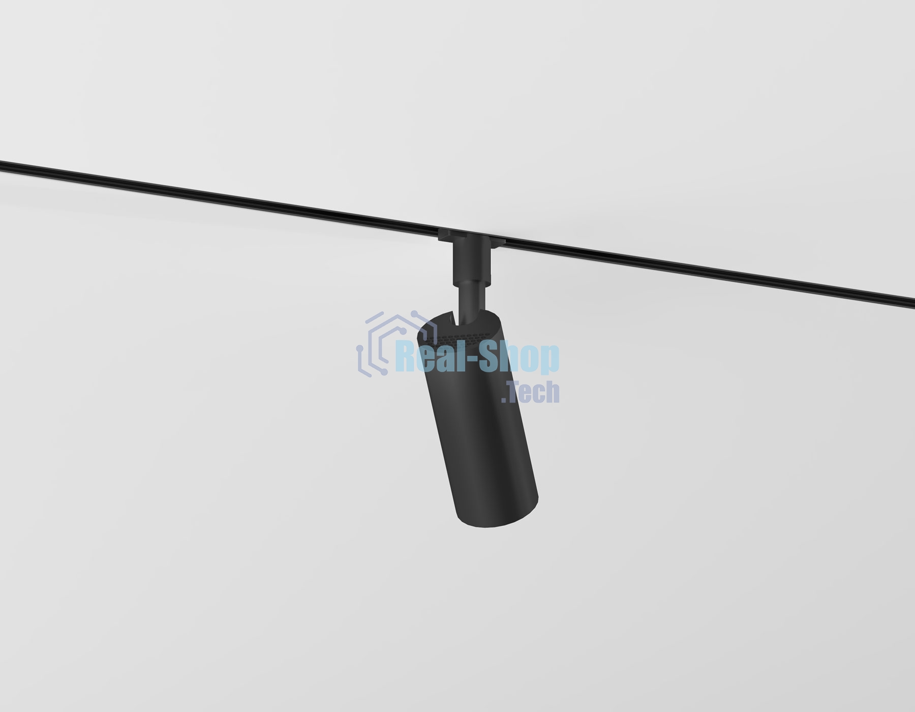 Трековый светильник GL2301 BK черный IP20 6W 3CCT 3000/4200/6400K 48V D35*80