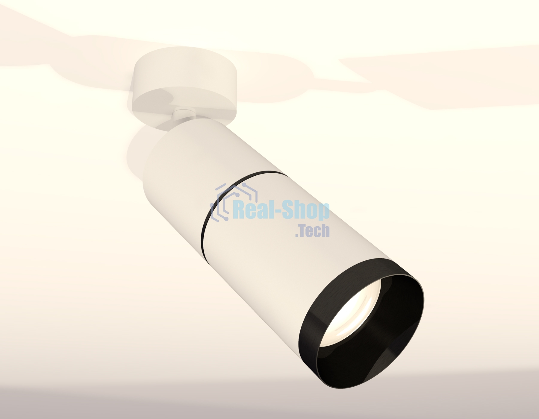 Комплект поворотного светильника Ambrella light XM6312011 SWH/PBK белый песок/черный полированный MR16 GU5.3 (A2202, C6301, A2061, C6312, N6131)