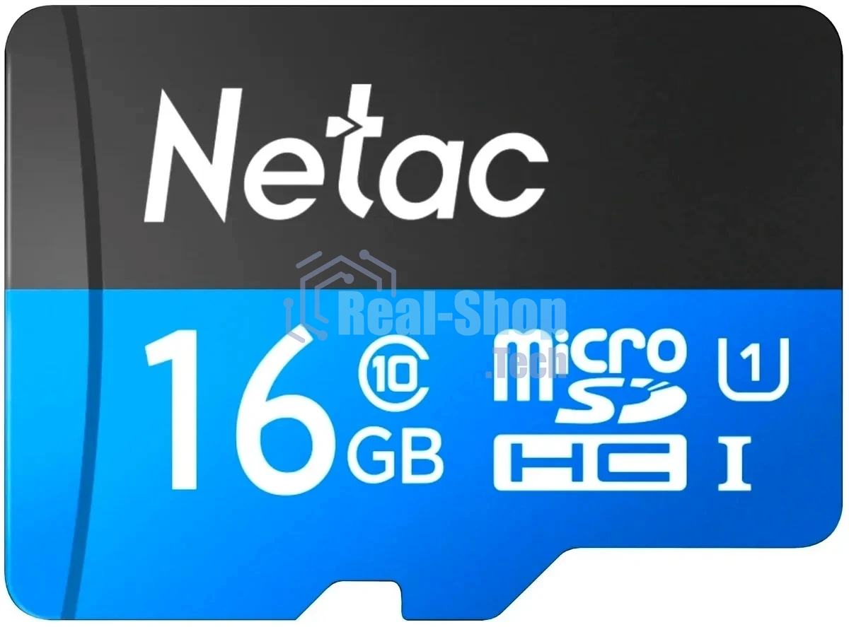 Флеш карта microSDHC 16Gb Netac P500 ULTRA NT02P500ULT-016G-S (без SD адаптера) 100Mb/s