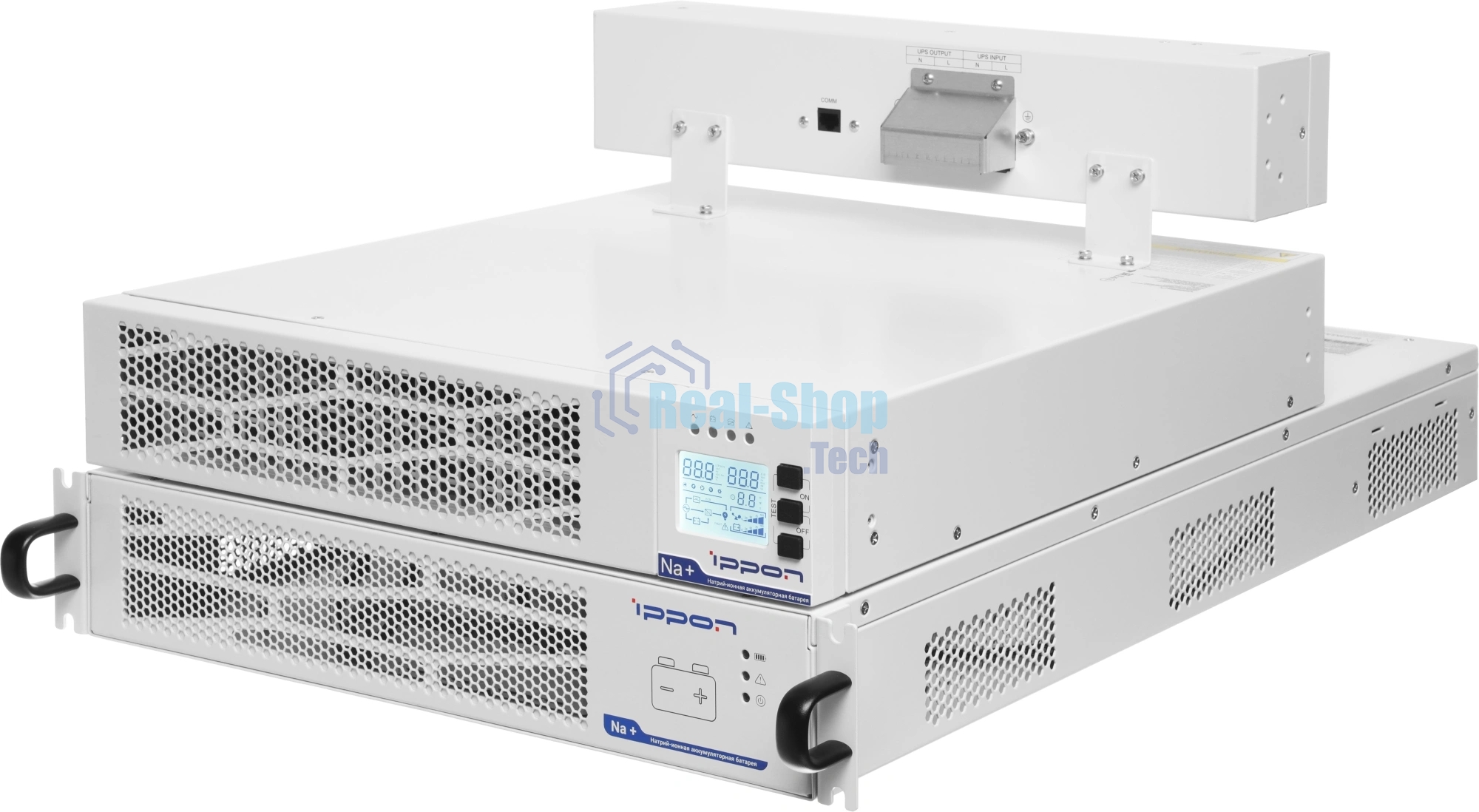 Источник бесперебойного питания Ippon Na+ II RTA 6K 6000Вт 6000ВА белый