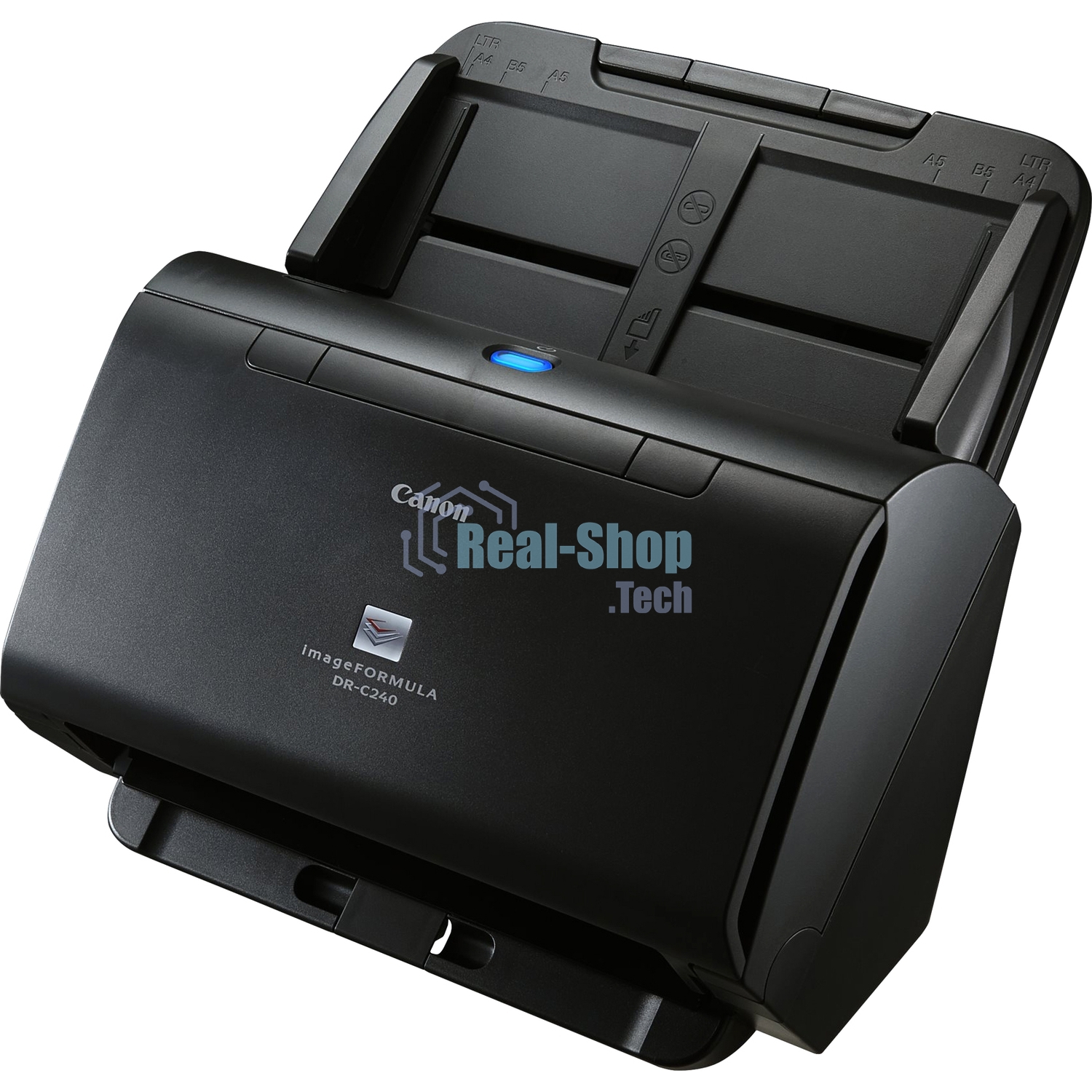 Сканер Canon DR-C240 (0651C003), протяжный, A4, CIS, 600x600 dpi, 45(30)ppm, ADF 60, Duplex Color, USB 2.0