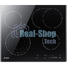 Встраиваемая электрическая панель Samsung NZ64T3536DK/WT 59 x 50.5 x 5.2 см., электронное управление, 15 степеней мощности, автоматическое отключение, защита от детей, блокировка управления, дисплей, 4 конфорки, 2 с зоной расширения, рамка из нержавеющей 