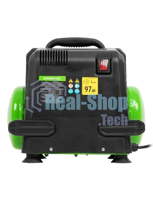 Компрессор воздушный безмаслянный Сибртех BL 1100/6 1100Вт, ресивер 6 л, 180 л/мин