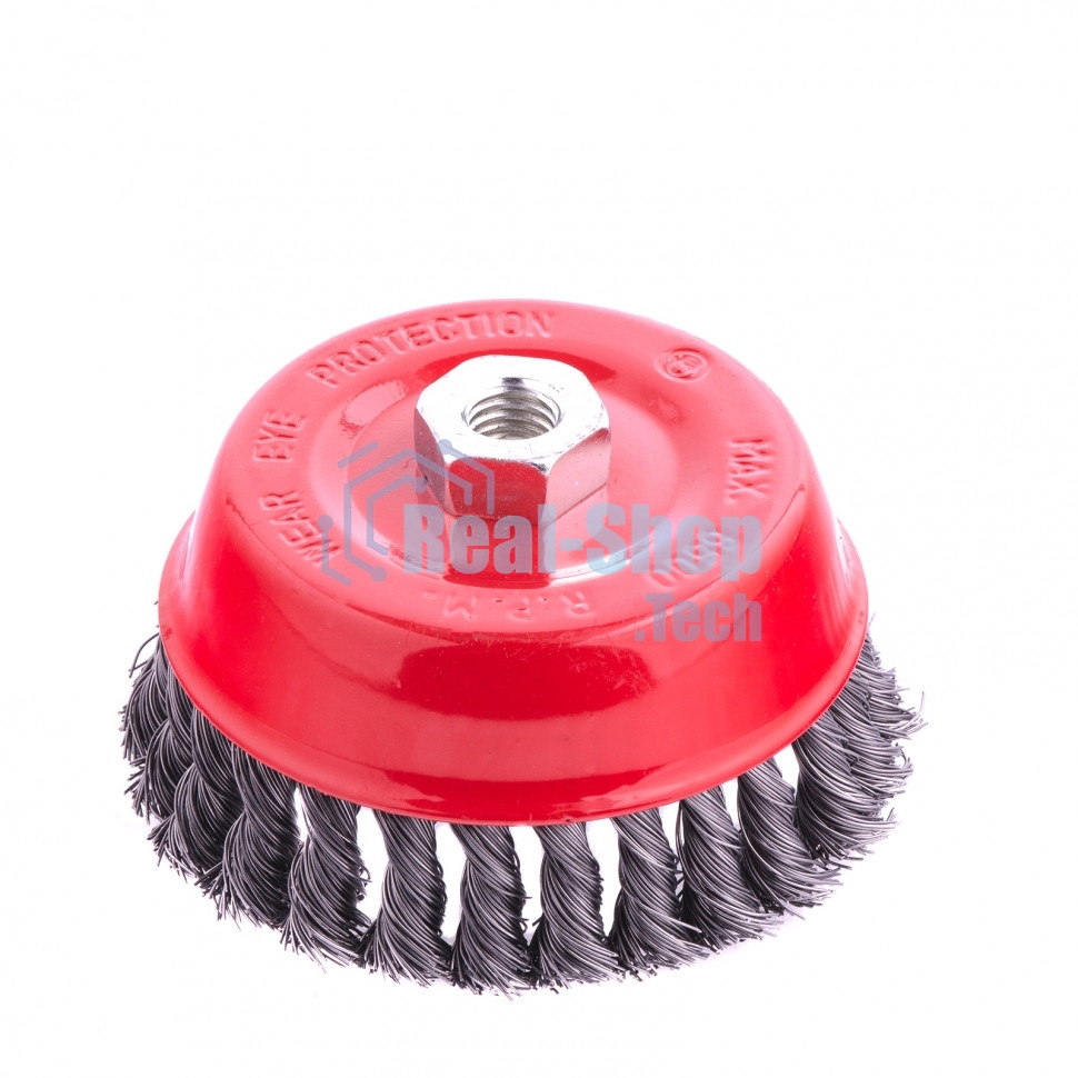 Щетка Matrix для УШМ, 125 мм, М14, 