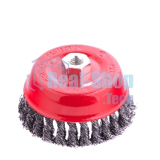 Щетка Matrix для УШМ, 125 мм, М14, 