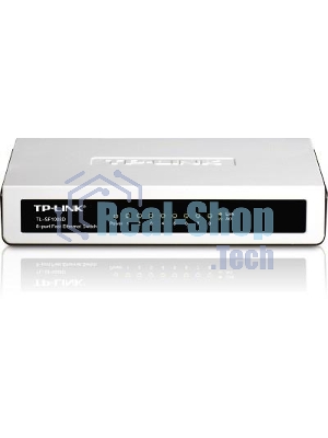 Коммутатор TP-Link SOHO TL-SF1008D Коммутатор 8-port 10/100M mini Desktop Switch, 8 10/100M RJ45 ports, Plastic case