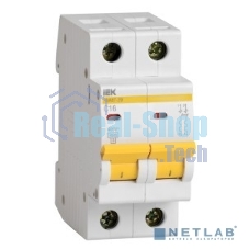 Выключатель автоматический модульный 2п C 10А 4.5кА ВА47-29 IEK MVA20-2-010-C