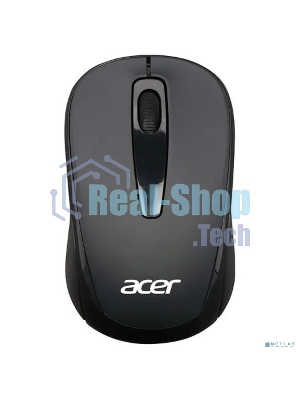 Мышь беспроводная Acer OMR133 черный, 1000 dpi, радиоканал, USB, кнопки - 3