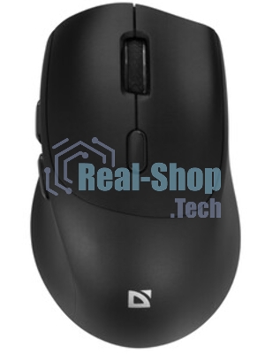 Мышь беспроводная Defender Effect X MS-095 черный, 1600 dpi, радиоканал, USB, кнопки - 6