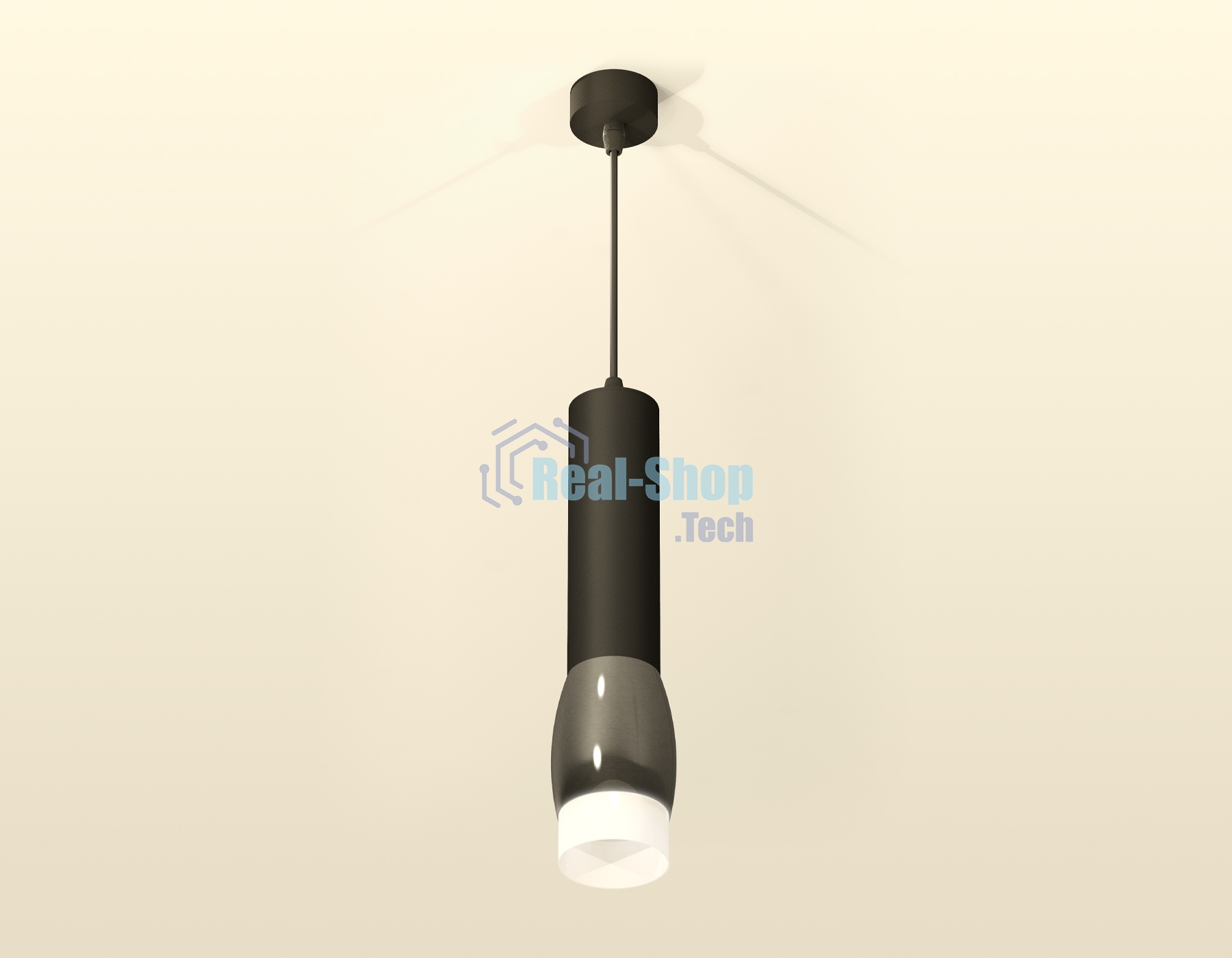 Светильник Ambrella Light XP1123004 DCH/SBK/FR черный хром/черный песок/белый матовый MR16 GU5.3