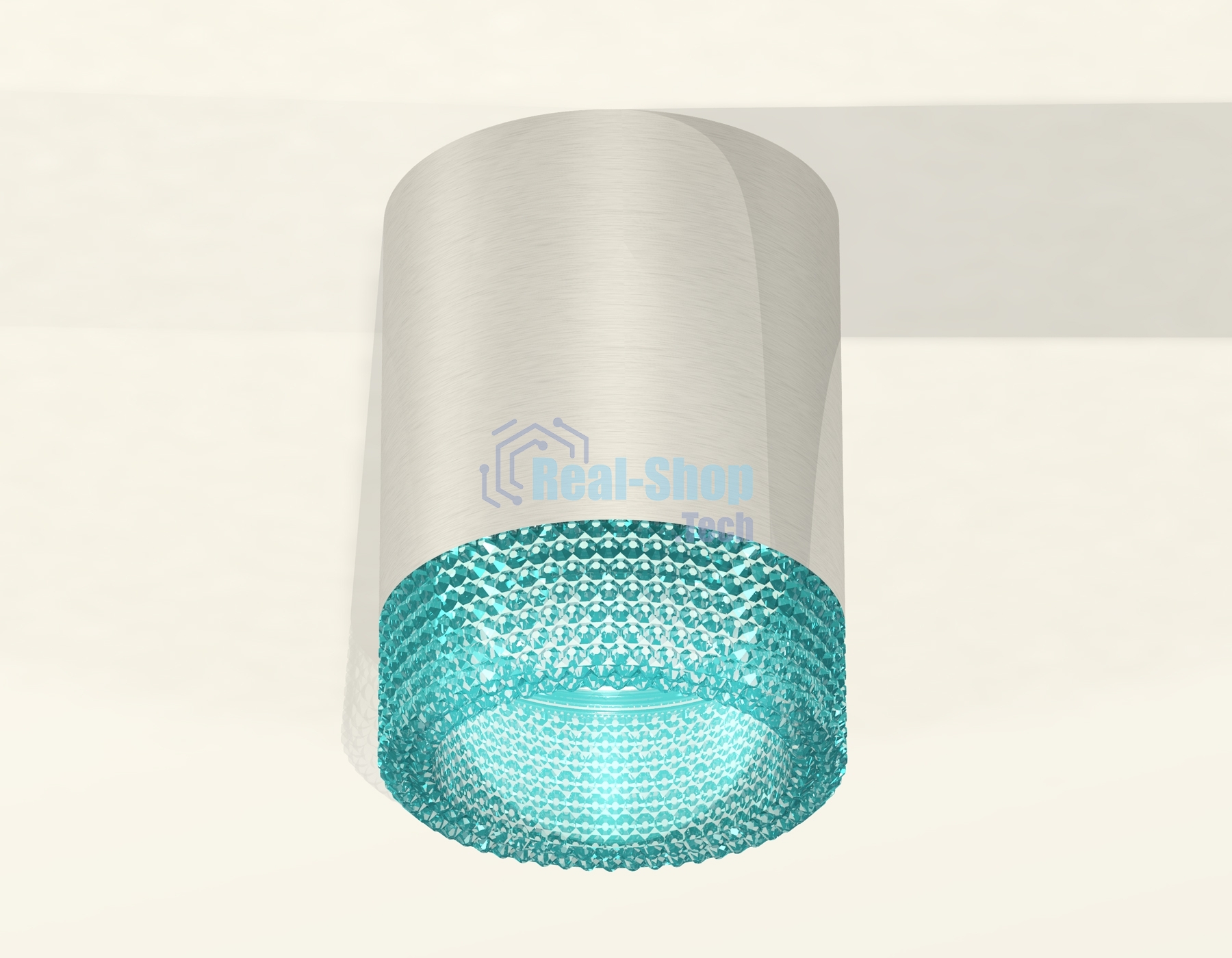 Светильник Ambrella Light XS6305011 PSL/BL серебро полированное/голубой MR16 GU5.3 (C6305, N6153)