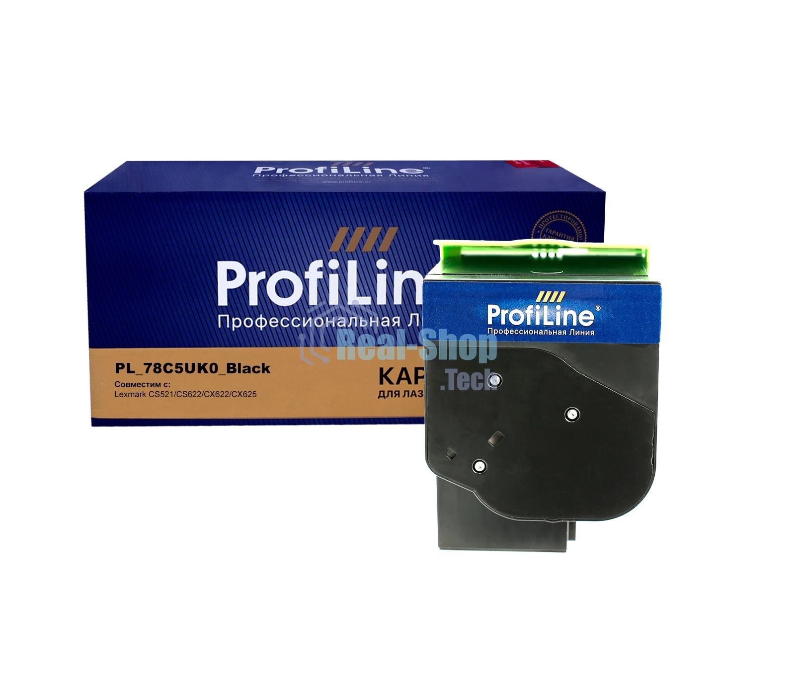 Картридж Profiline PL-78C5UK0 для принтеров Lexmark CS521/CS622/CX622/CX625 черный 10500 копий