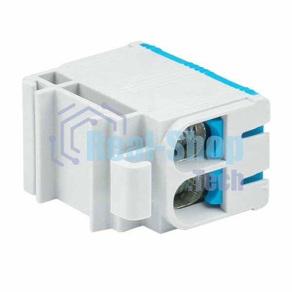 Клемма силовая вводная двойная КСВ 16-50 синяя EKF PROxima plc-kvs2-16-50-blue EKF