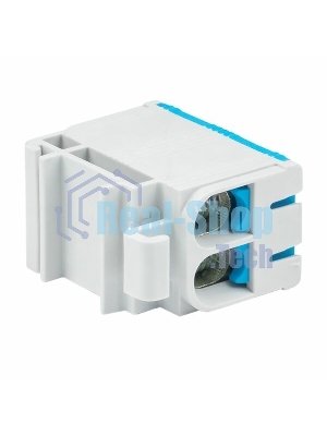 Клемма силовая вводная двойная КСВ 16-50 синяя EKF PROxima plc-kvs2-16-50-blue EKF