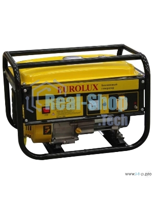 Электрогенератор бензиновый Eurolux G2700A, 2.2 кВт, 76 дБ, 35 кг