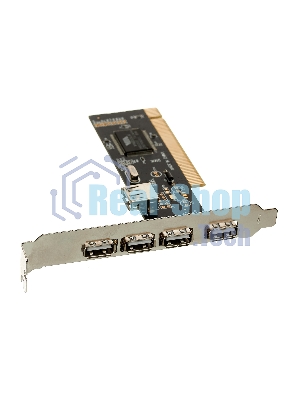 Контроллер ExeGate EXE-352 PCI, 4хUSB 2.0 ext + 1хUSB 2.0 int (OEM) EX281227RUS