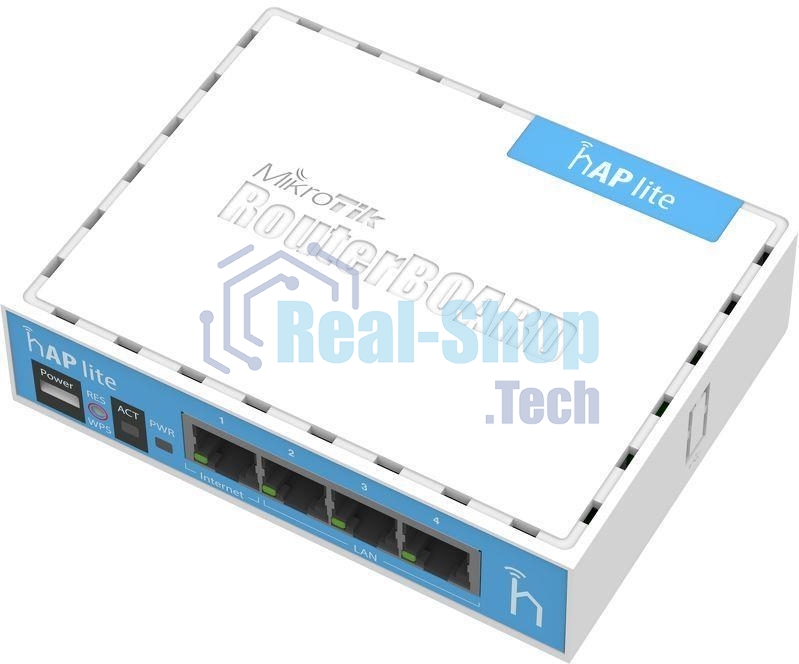 Беспроводной маршрутизатор Mikrotik RB941-2nD MikroTik RouterBOARD hAP lite