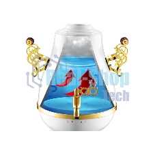 Самовар Centek CT-0092 A (белый+рисунок+золото), 4.0л, 2300 Вт, поддерж.t + LED индикатор