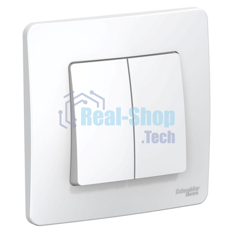 Выключатель 2-кл. СП Blanca (сх.5) 10А 250 В белый SchE BLNVS010501