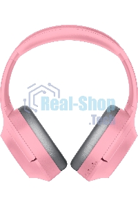 Гарнитура беспроводная Razer Opus X, Quartz, Bluetooth 5.0, ANC, до 40 часов, розовый