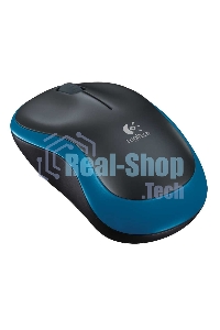 Мышь беспроводная Logitech M185 синий, 1000 dpi, радиоканал, USB, кнопки - 3