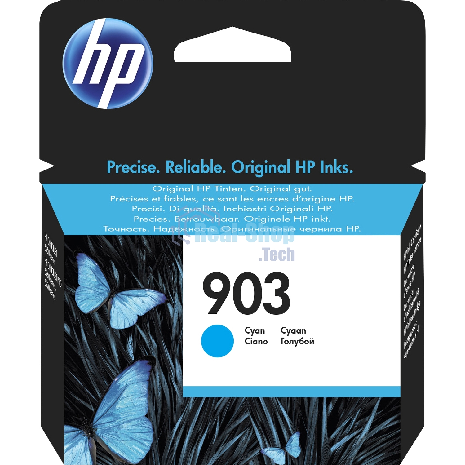 Картридж струйный HP 903 T6L87AE голубой для HP OJP 6960/6970 (315стр.)