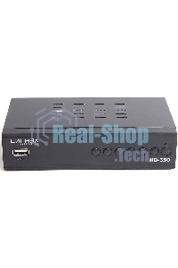 Ресивер эфирный цифровой DVB-T2/C HD HD-350 металл, дисплей DOLBY DIGITAL, HEVC Сигнал Electronics