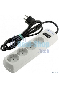 Сетевой фильтр Pilot mini 1.8 м (4 розетки) белый (коробка)