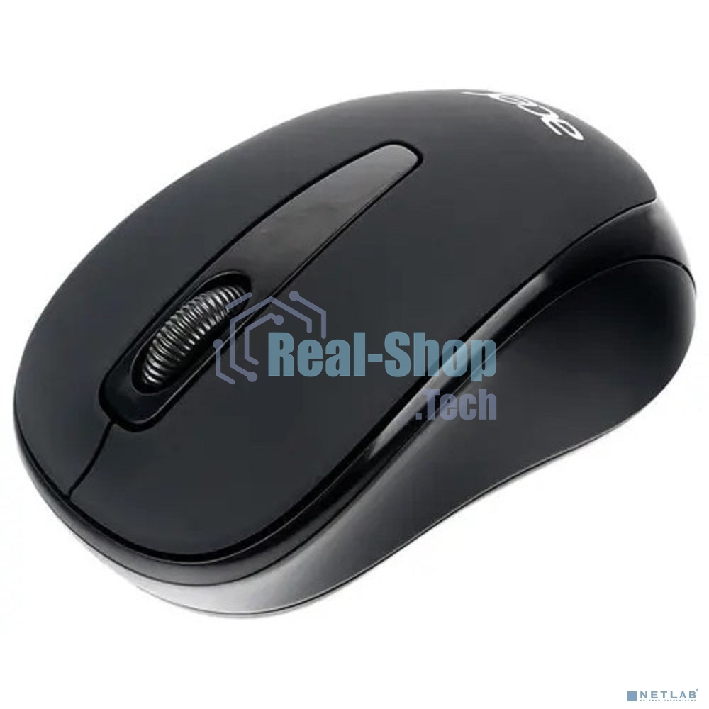 Мышь беспроводная Acer OMR133 черный, 1000 dpi, радиоканал, USB, кнопки - 3