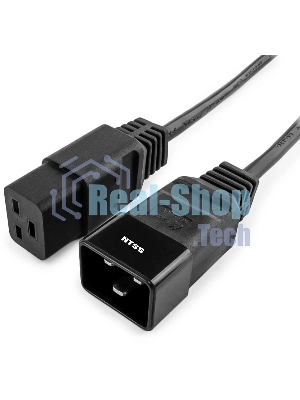 Шнур питания NTSS NTSS-PC19202 C19-C20 проводник.:3x1.5мм2 3м 220/250В 16А черный