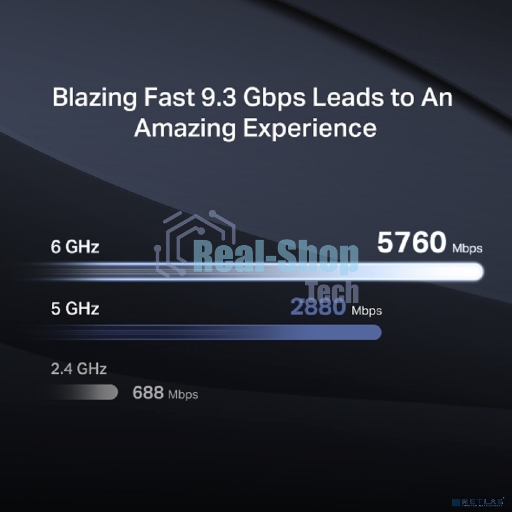 Маршрутизатор трехдиапазонный Wi-Fi Mercusys MR47BE