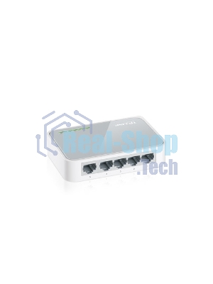 Коммутатор TP-Link SOHO TL-SF1005D Коммутатор 5-port 10/100M mini Desktop Switch, 5 10/100M RJ45 ports, Plastic case