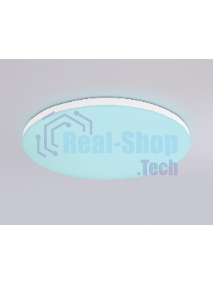 Умный светодиодный светильник FZ2001 WH белый IP54 20W 3000K-6500K+RGB Wi-Fi Алиса/Tuya/Smart Home/Alexa D300*55 (ПДУ ИК)