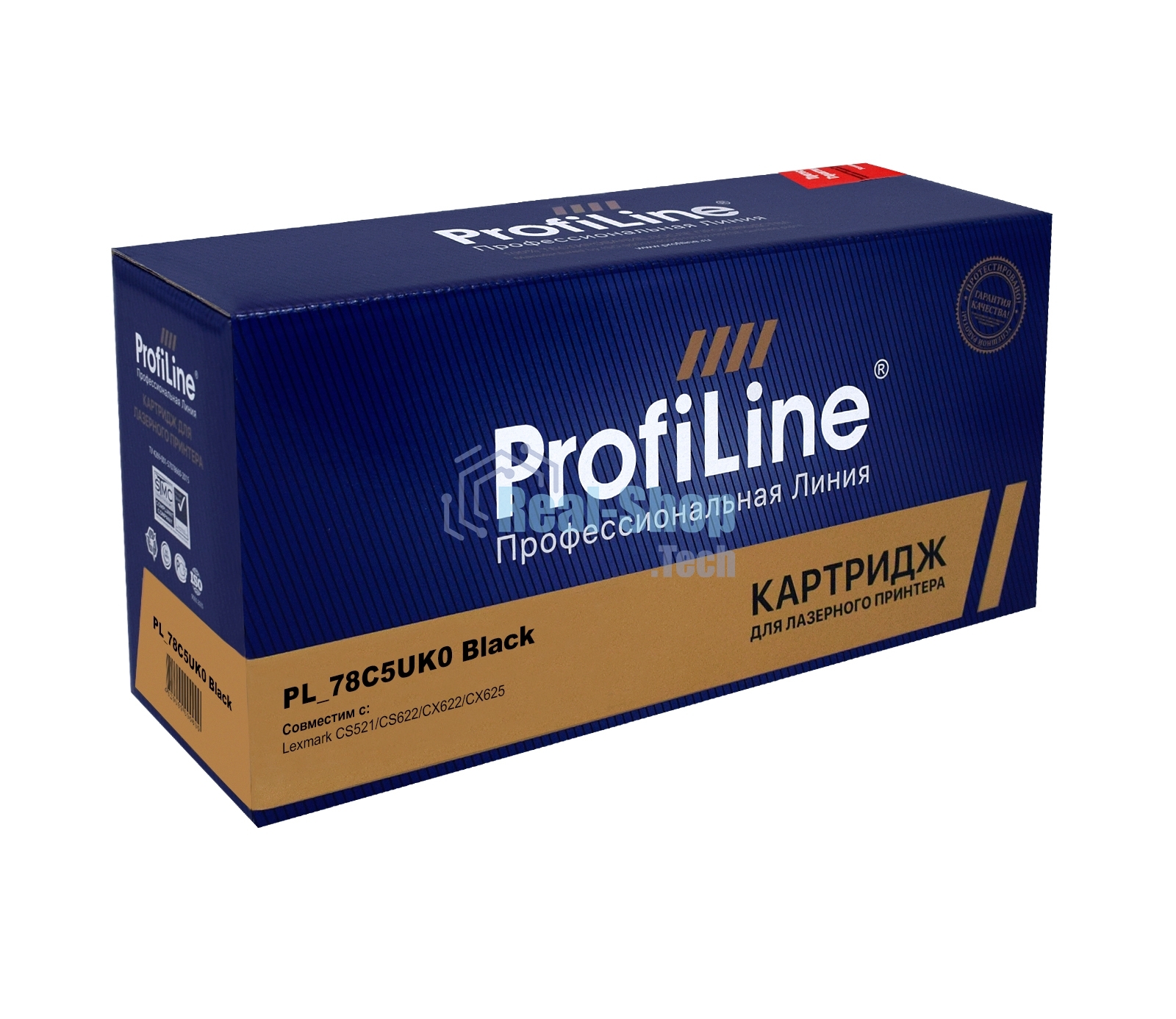 Картридж Profiline PL-78C5UK0 для принтеров Lexmark CS521/CS622/CX622/CX625 черный 10500 копий