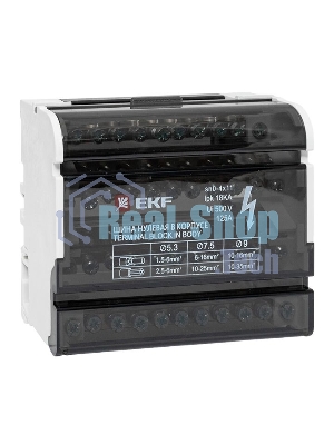 Шина нулевая в корпусе 4х11 EKF sn0-4x11