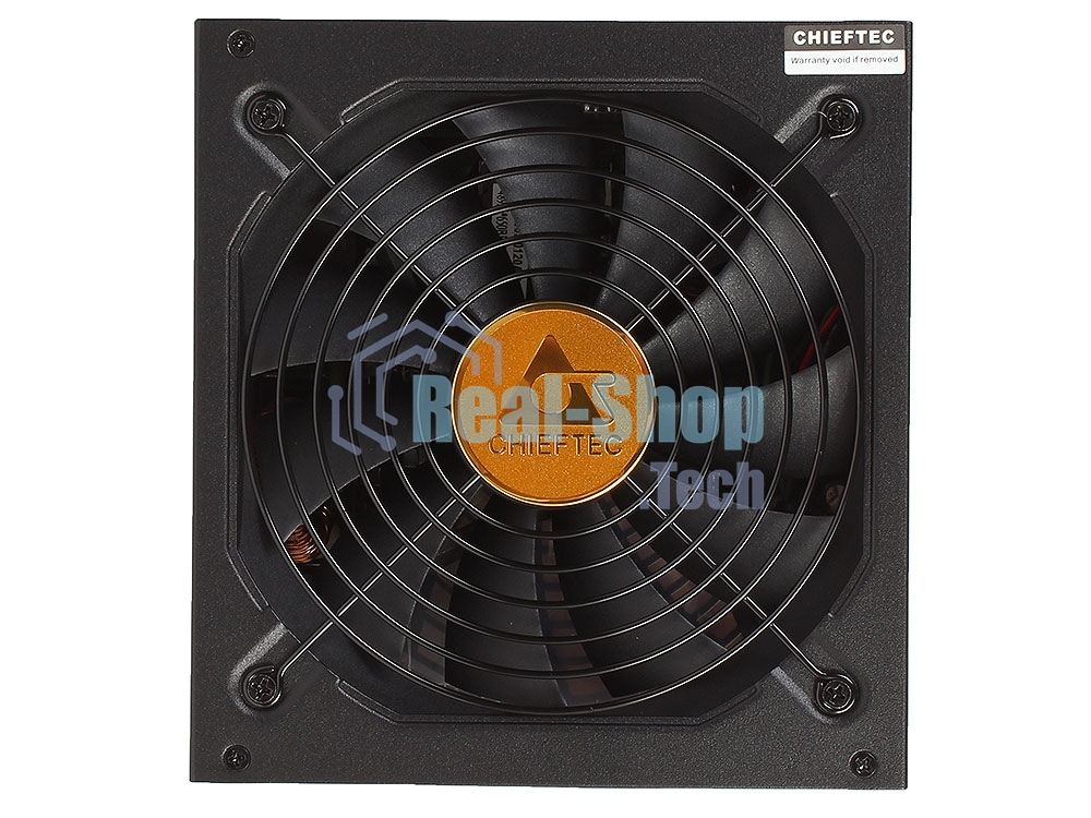 Блок питания Chieftec BDF-1000C, 1000Вт, 80 PLUS Bronze, 140мм, модульный, черный