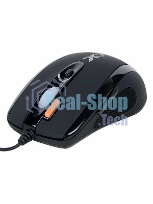 Мышь проводная A4Tech X-710MK черный, 2000 dpi, USB, кнопки - 7