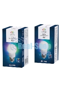 Лампа шар Neon-night e27 9 LED Ø50мм RGb