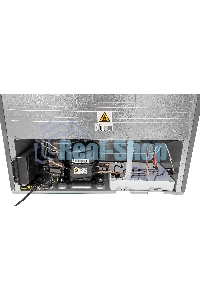 Холодильник Hyundai CC4553F нержавеющая сталь двухкамерный 316/100л морозилка снизу, No Frost