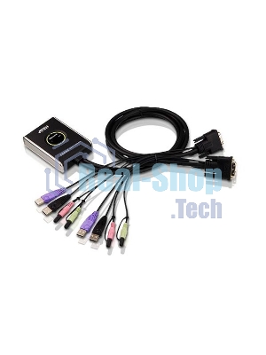 Переключатель ATEN CS682(-AT) 2-х-портовый USB 2.0 DVI KVM KVM-переключатель