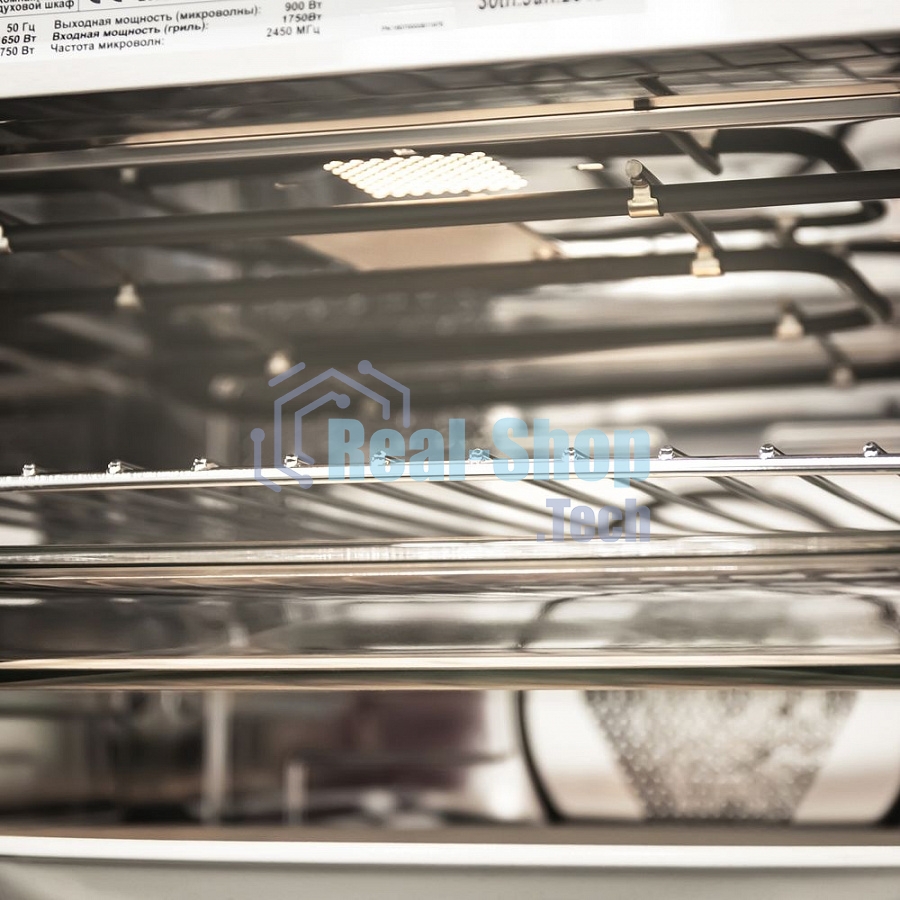 Шкаф духовой электрический с функцией СВЧ Maunfeld MCMO.44.9S, встраиваемый