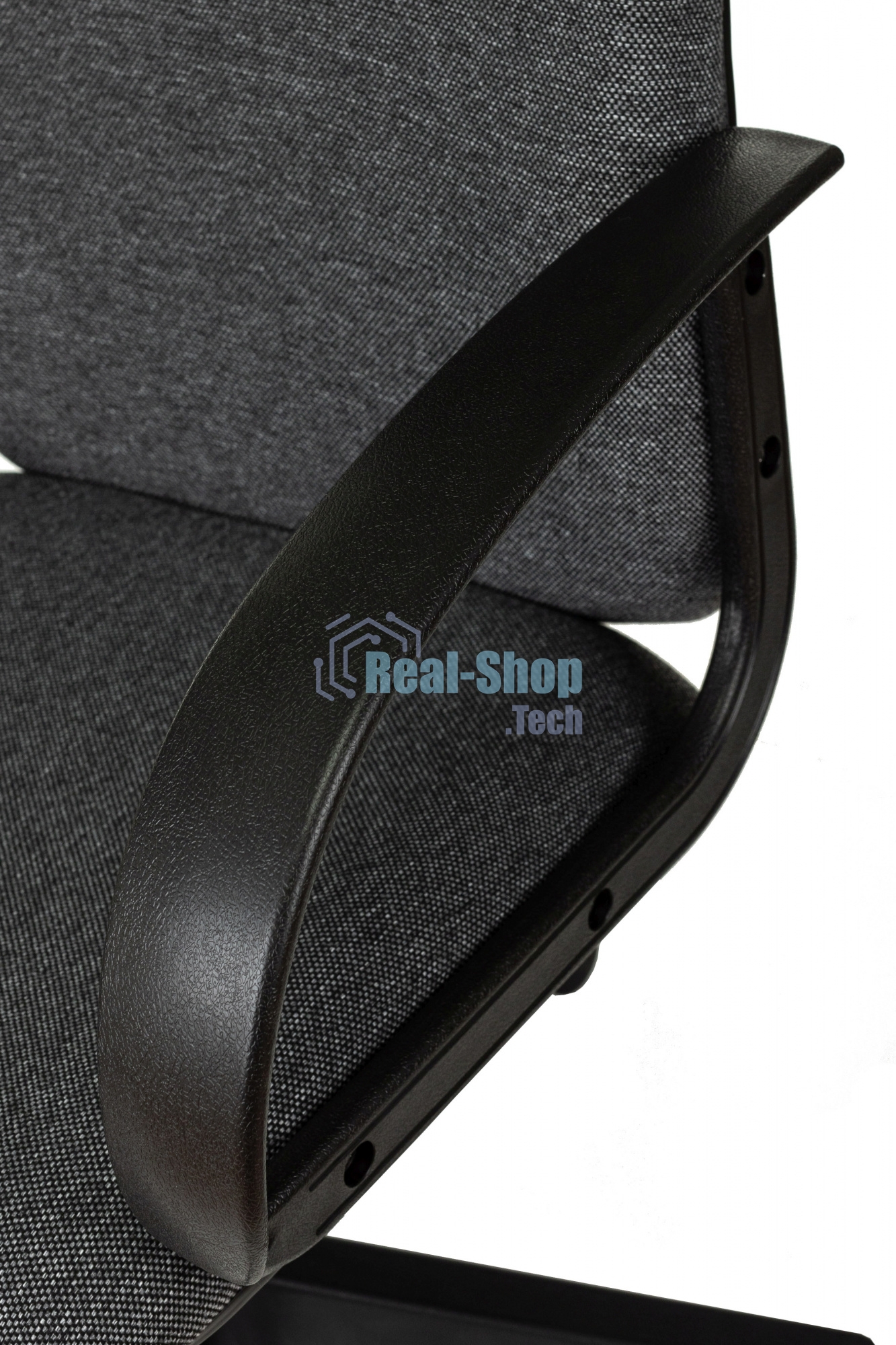 Кресло руководителя Бюрократ CH-808AXSN/Grey темно-серый 10-128 ткань, крестовина пластиковая