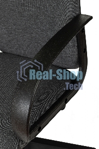 Кресло руководителя Бюрократ CH-808AXSN/Grey темно-серый 10-128 ткань, крестовина пластиковая