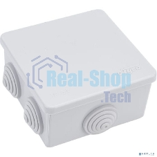 Коробка расп. для о/п Рувинил 67040 Тусо 85х85х40мм, 6 вводов, IP54